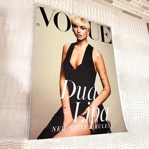 Rare Brand New Unused Duo Lipa Vogue UK February 2021